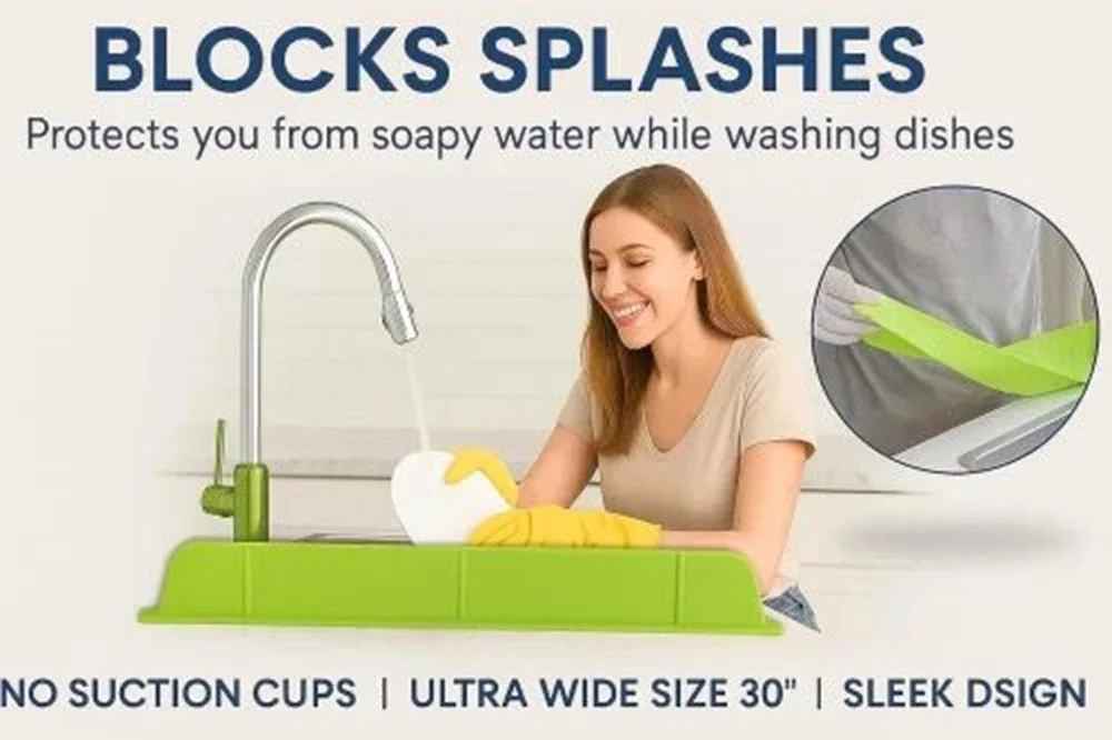 silicone sink splash guard